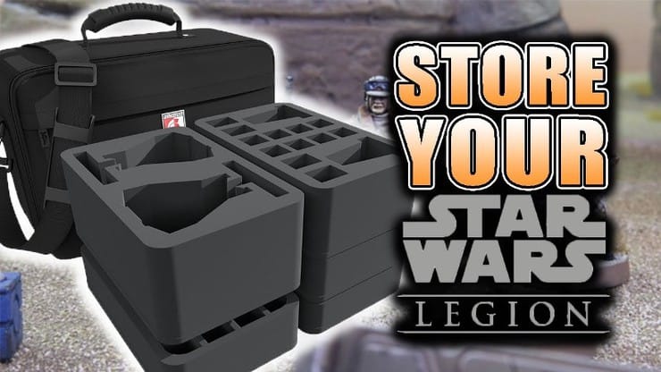 2 Custom Foam Army Bags For Star Wars Legion Make Storage Easy