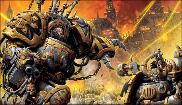 iron warriors small chaos wall hor