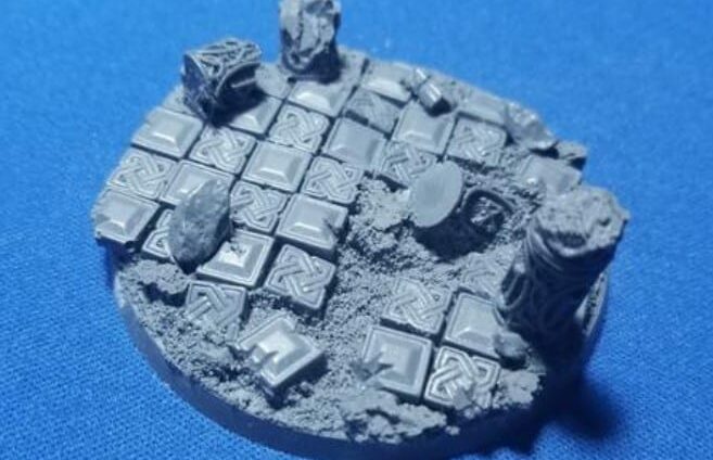 Make Your Figures Pop With Elrik's Celtic Ruins Bases
