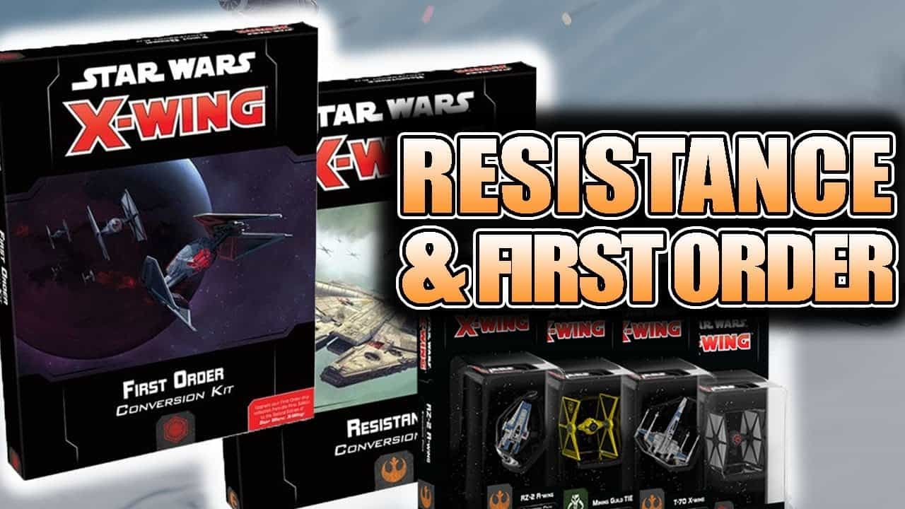 STAR WARS X-WING FIRST ORDER CONVERSION KIT 