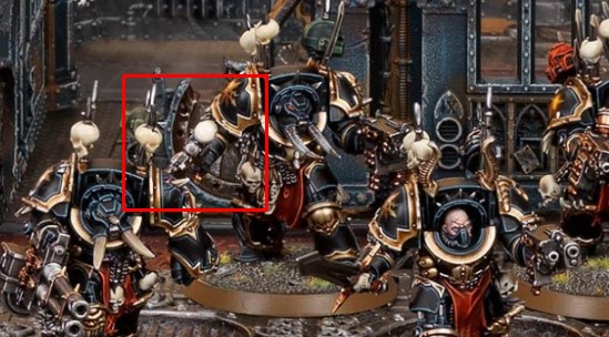 new chaos bits space marine