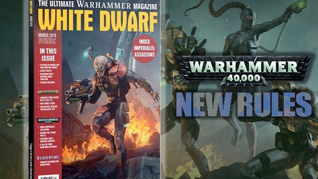 40k Assassins Index Rules Revealed in March White Dwarf 2019