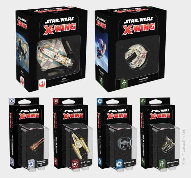 FFG Announces Wave V For Star Wars X-Wing Second Editon