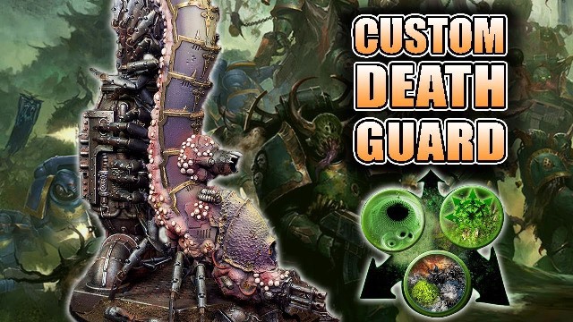 Chaos is Rising. Don't miss a one of a kind converted and painted Death Guard Chaos Space Marine Army from White Metal Games.