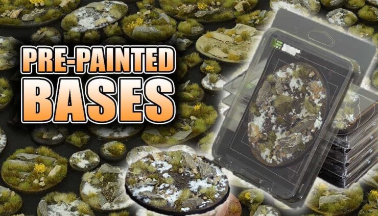 Get These Pre-Painted Bases & Save More Time Hobbying Gamers Grass