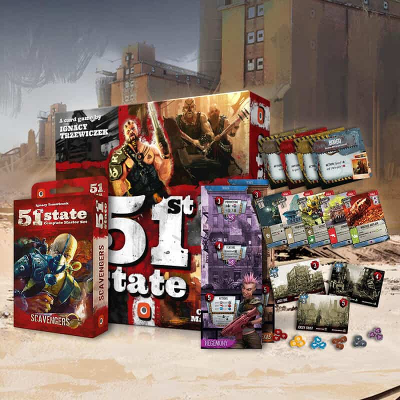 Huge 51st State Board Game Bundle From Portal Games