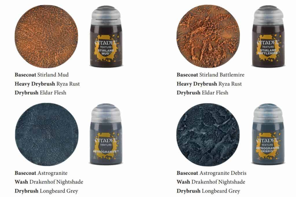 Complete List of Contrast, New & Discontinued Citadel Paints