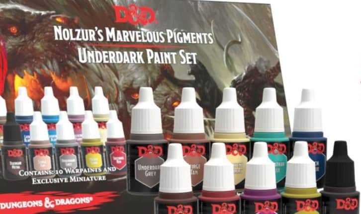 Nolzur's Marvelous Pigments - Underdark Paint Set
