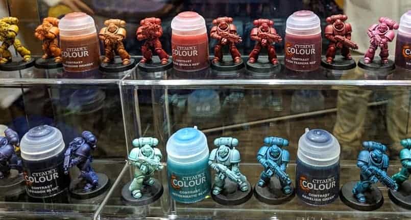 All The Citadel Contrast Paints 2023 & How They Look On Models, Games ...