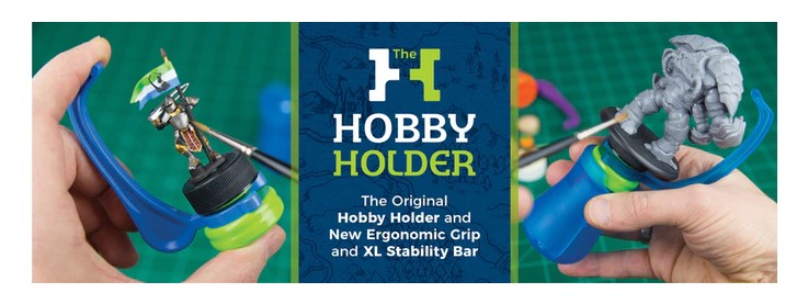 Hobby Holder – Painting Handle and Grip – Game Envy Creations