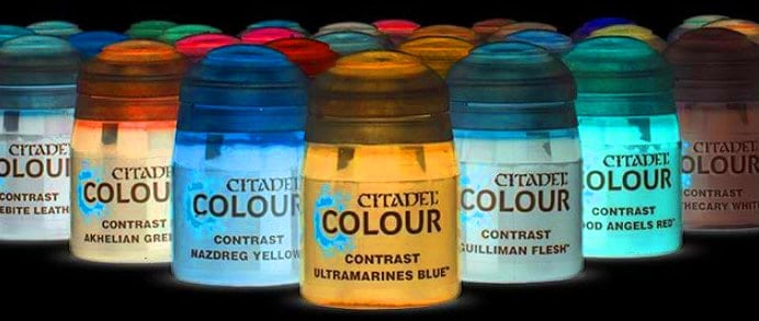 Citadel Contrast - Paint Pot - Various Colors - Warhammer 40k AOS New  Colors!