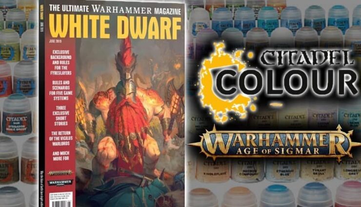 Contrast Paint Recipes & AoS Fyreslayers Rules: June WD 2019