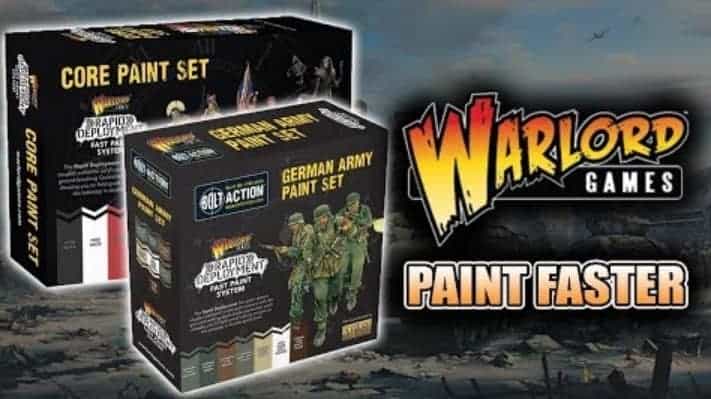 Bolt Action Rapid Deployment Paint Sets Warlord Games
