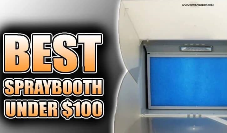 Affordable Airbrush Spray Booth With LED Lights!