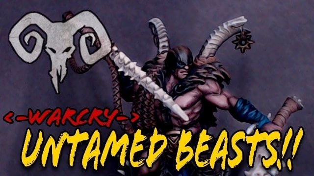 painting warcry untamed beasts
