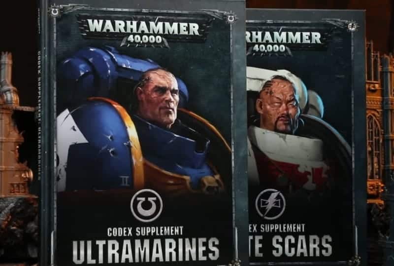 new codex supplements Space marine dice sets ultramarines white scars