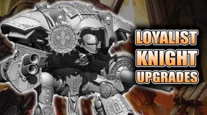 Sisters & Marine Imperial Knight Upgrade Sets: Legio Models Unboxing