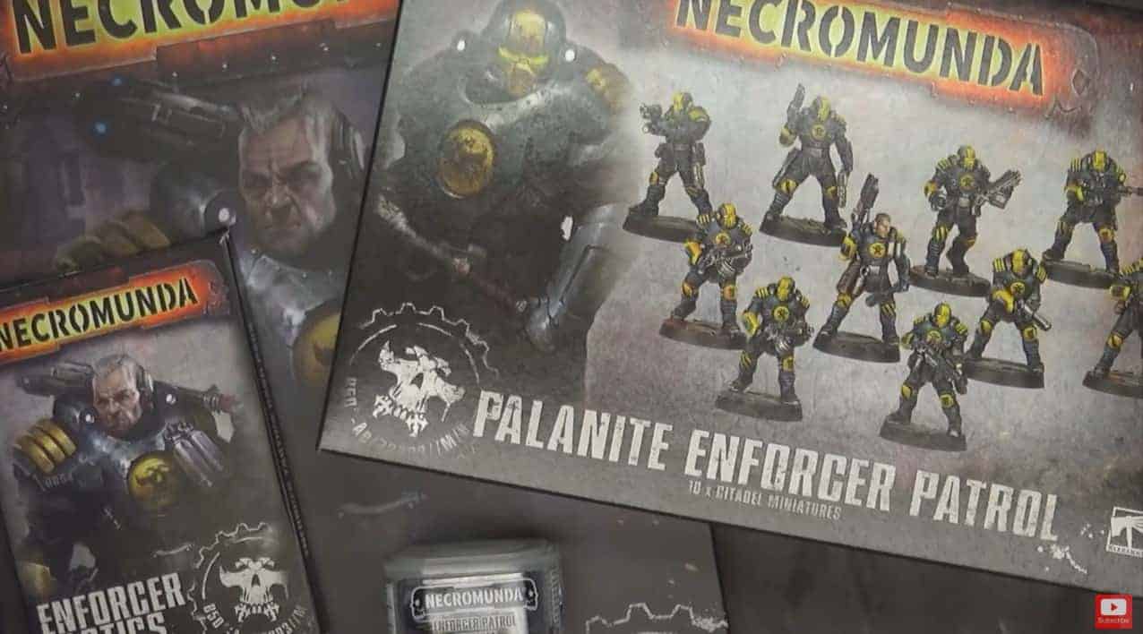 5 X Palanite Enforcers Necromunda Dark Uprising Warhammer 40k