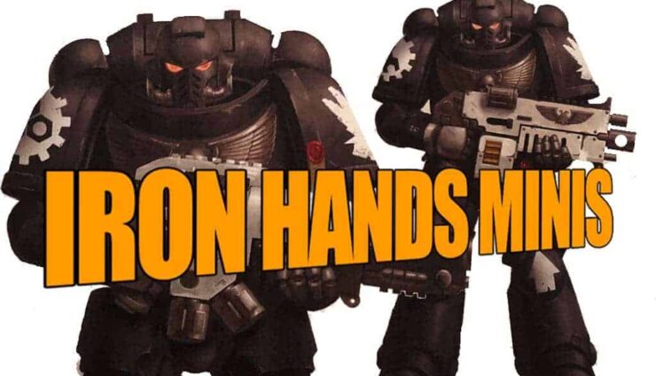 iron hands wal hor miniatures space marines