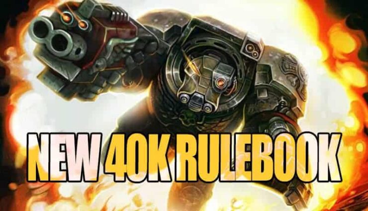 space marine new warhammer 40k rulebook