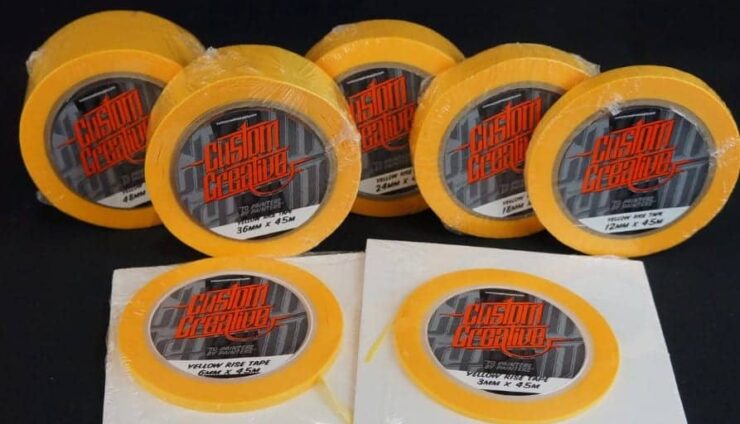 Custom Creative Yellow Rice Tape Starter Pack