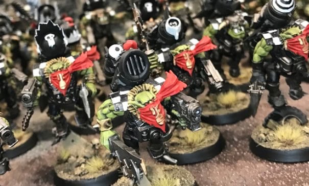 orks warhammer 40k army