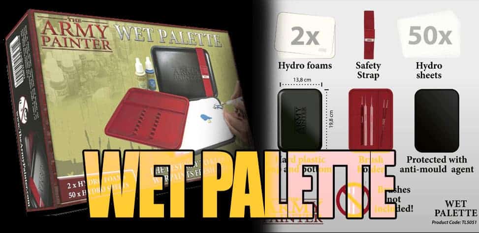 Army Painter: Wet Palette - Wargamers Edition (Preorder)