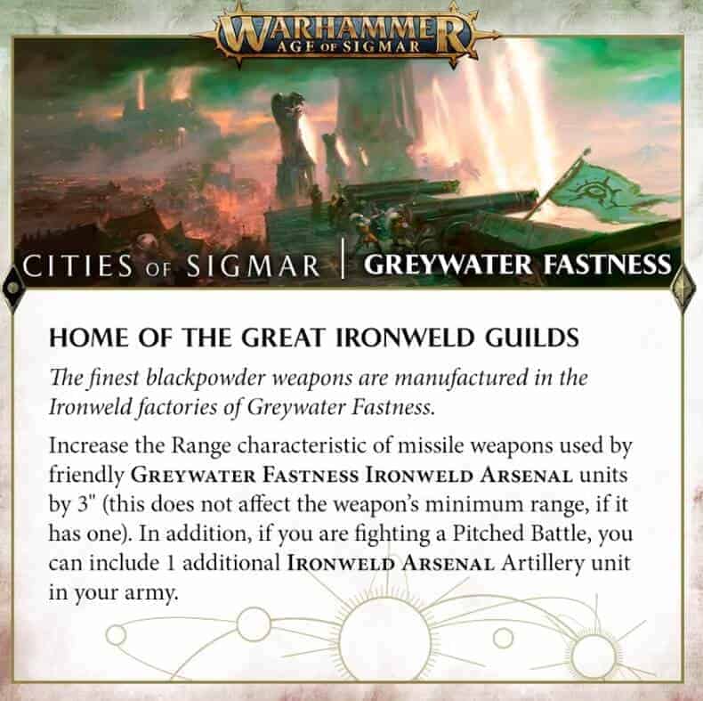 New AoS Cities of Sigmar Faction Rules SPOTTED