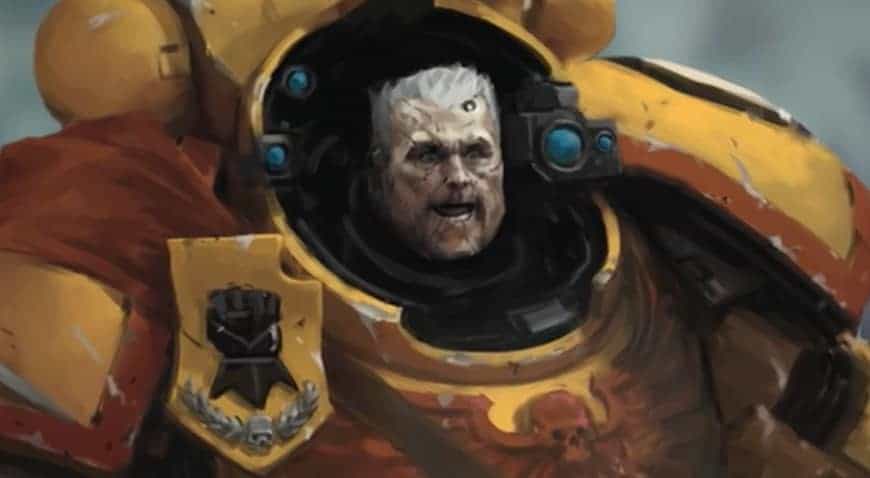 imperial fist space marine wal
