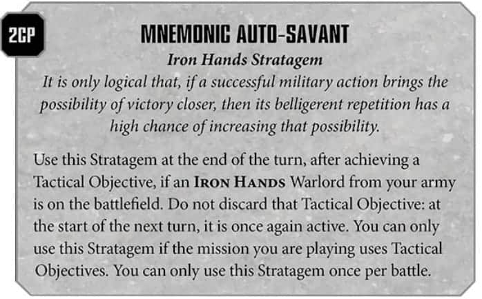 iron hands stratagem 1