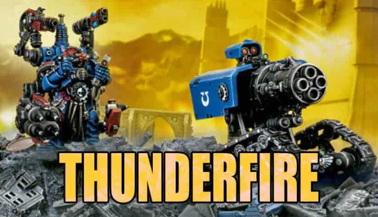thudnerfre cannon space marines tactics rules warhammer 40k