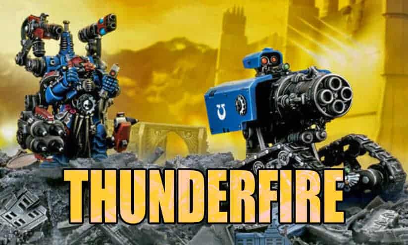 Thunderfire Cannon Space Marines Warhammer 40K 