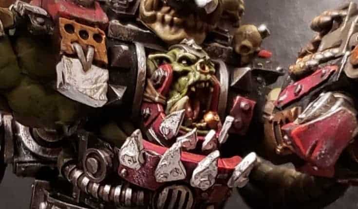 Custom Order Warhammer 40k, Space Orks Army 