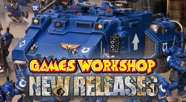 new releases space marines imperial fists salamanders