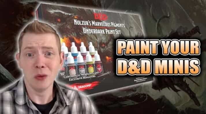 How To Use Army Painter D&D Miniatures Underdark Paints Review