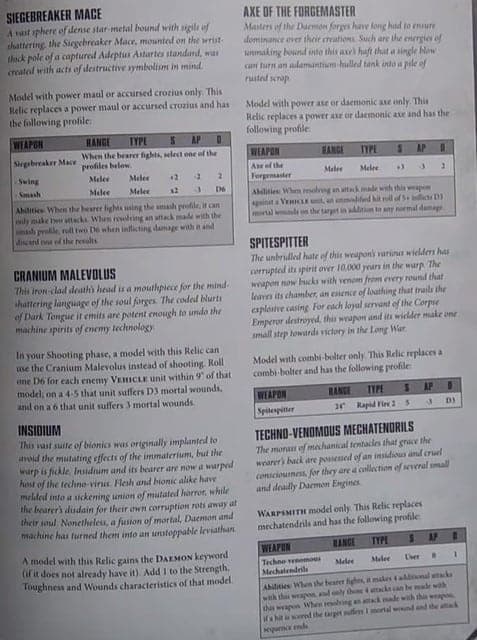 New Chaos Space Marines 40k Rules: Traits, Strats & Relics