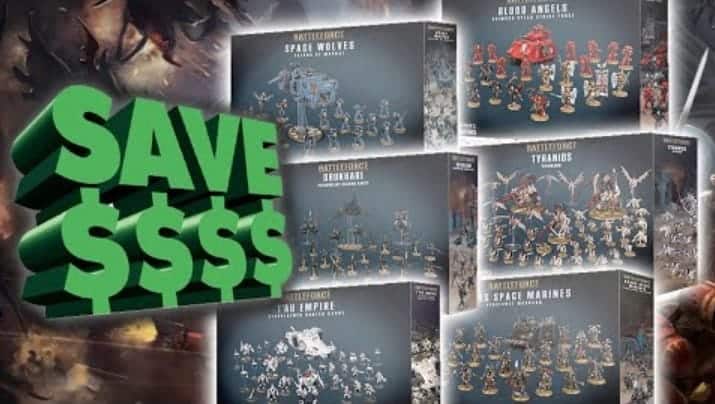 Save With GW's 2019 Christmas Battleforces Unboxed 40k & AoS