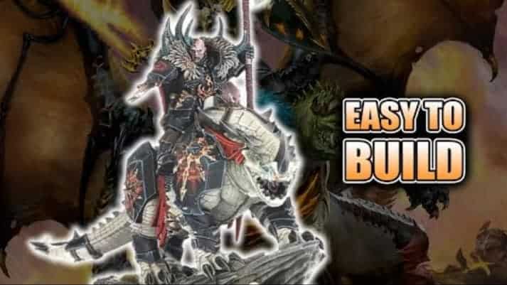 Slave To Darkness Models Are ETB Snap Fit! AoS Unbox & Build
