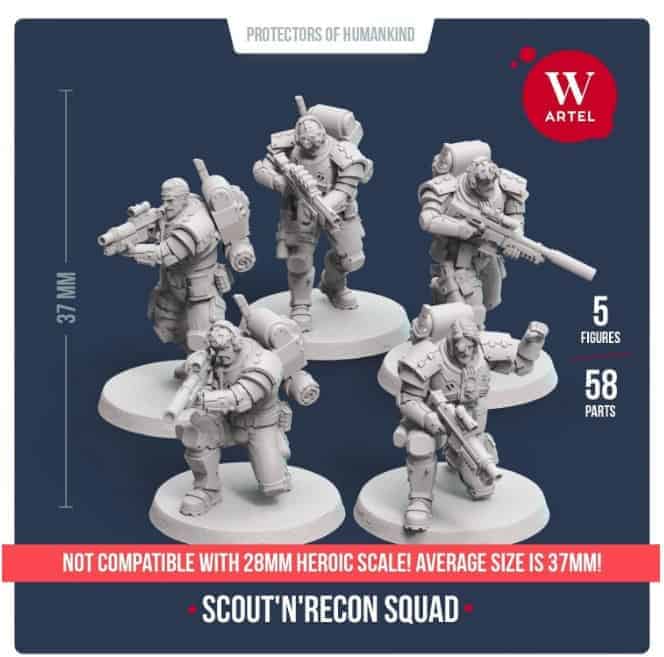 Scout`n`Recon Squad (5 scouts)