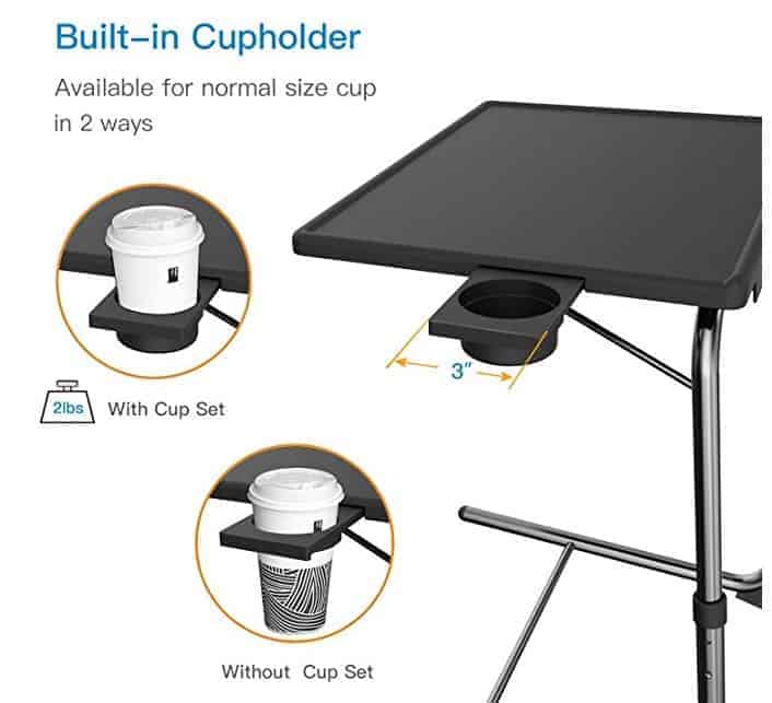 Adjustable TV Tray Table