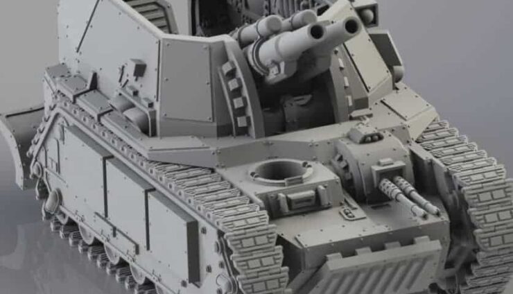 Medium Tank Artillery (Chassis) Mortian
