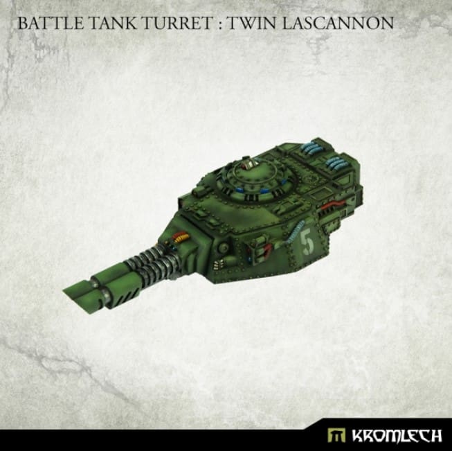 Battle Tank Turret Heavy Machine Gun Kromlech Resin KRVB085