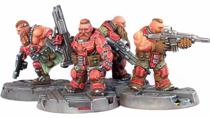 Hardcore miniatures space Dwarves Squats