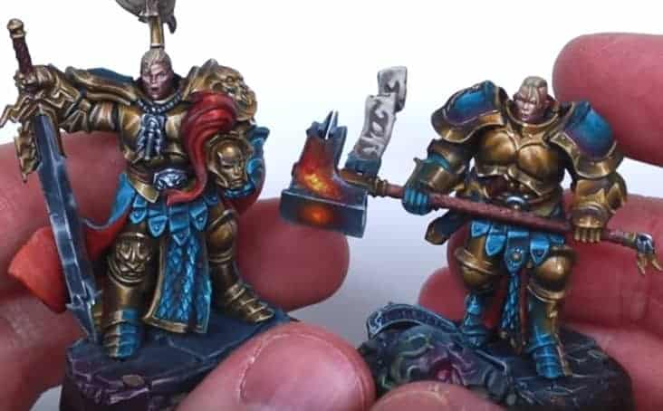 How to paint NMM gold - Recipes • Chest of Colors