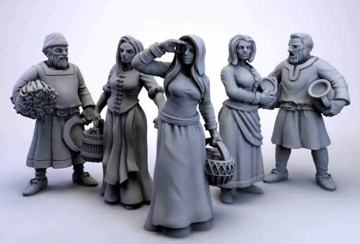 New Fantasy RPG Miniatures Bundle From Hexy!