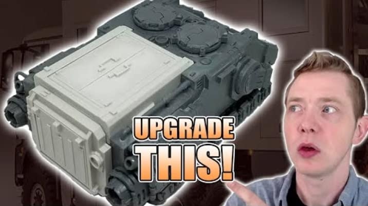 Primaris Impulsor Upgrade Bits Models Minis Unboxing