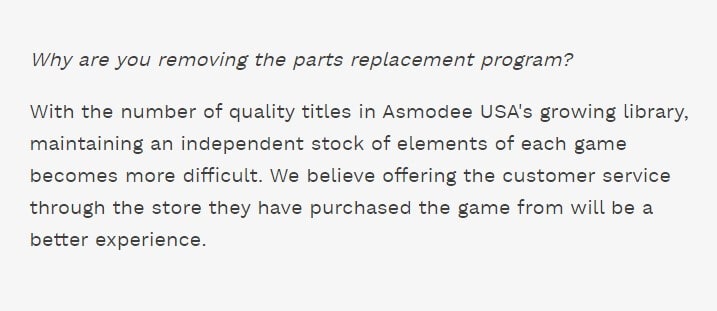 asmodee parts and replacements faq 2