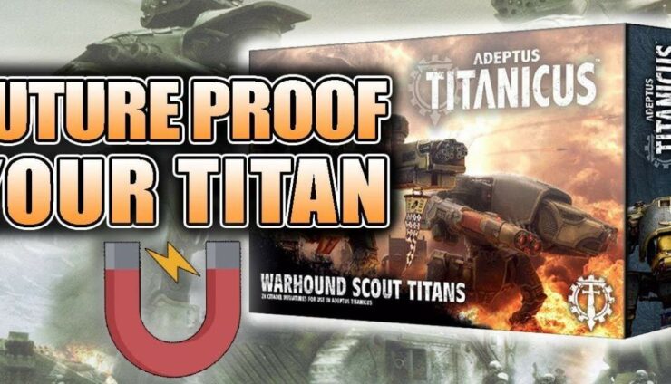 This is How To Magnetize Your Adeptus Titanicus Warhound
