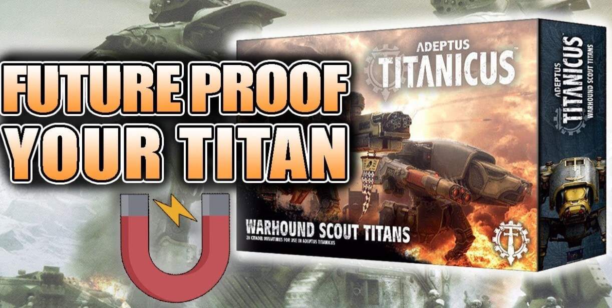 This is How To Magnetize Your Adeptus Titanicus Warhound