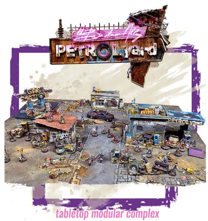 Petrolyard Post-Apocalyptic Terrain Kickstarter